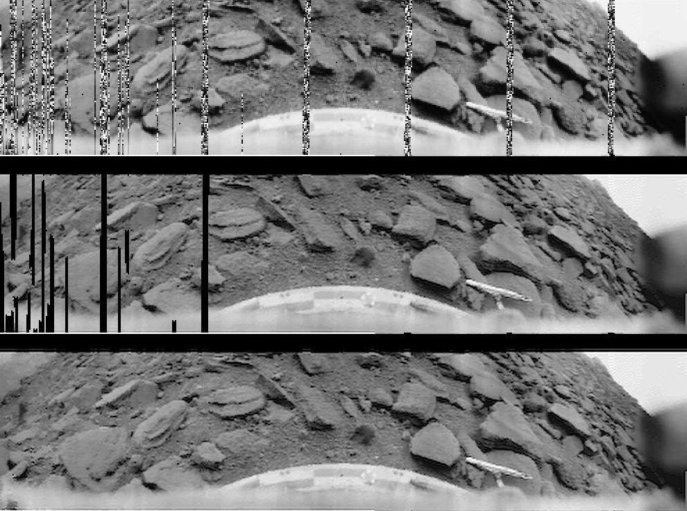 Фотопанорама "Венера-10" / советский архив научно-технической документации 
